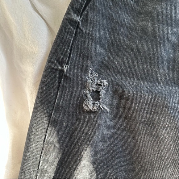 Zara ripped black jeans size 6 - Picture 8 of 10